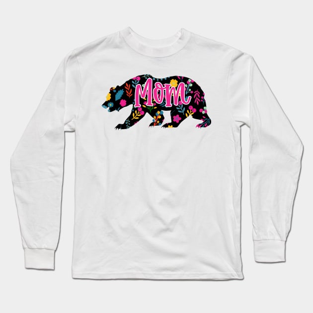 Mom Long Sleeve T-Shirt by Alvd Design